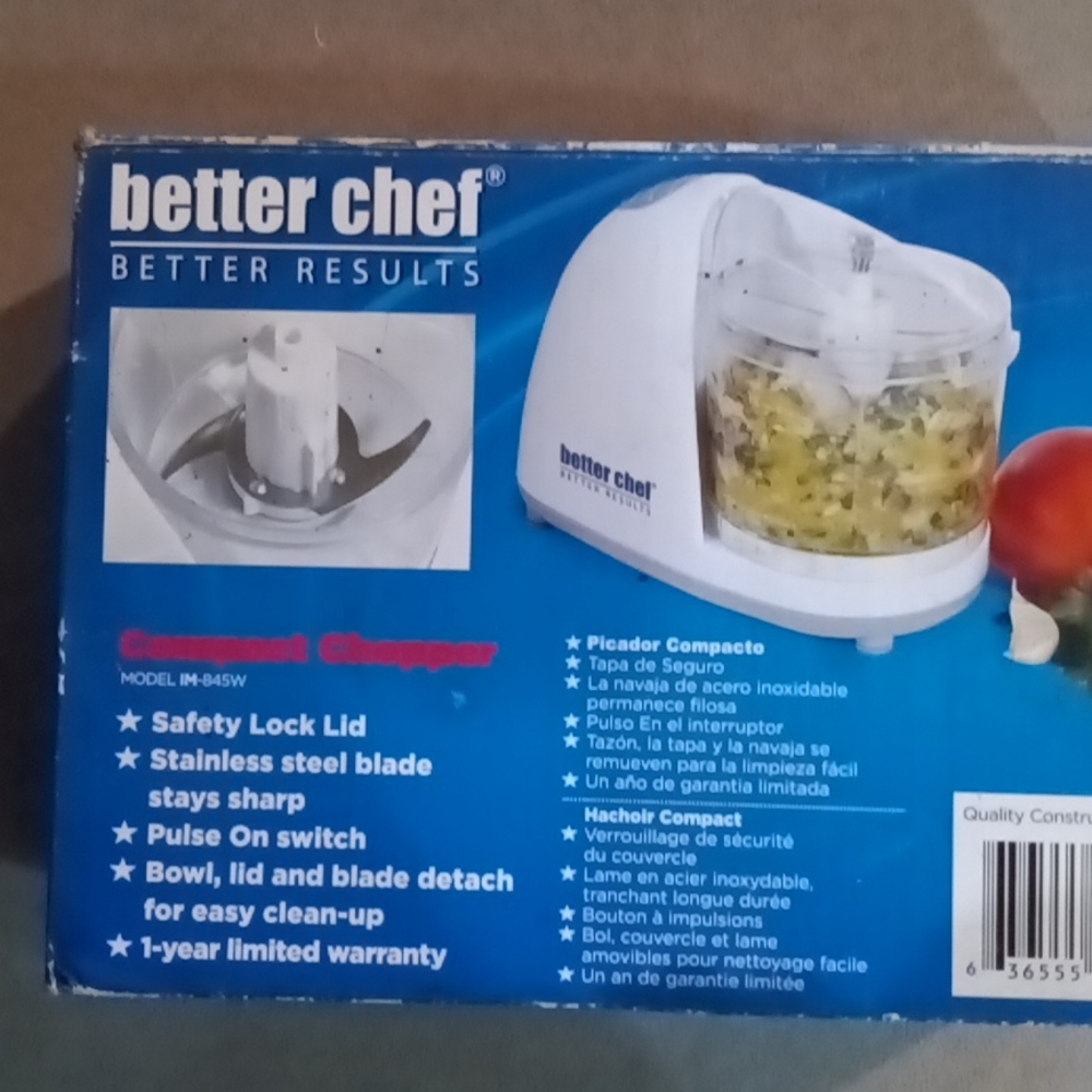 Better Chef compact chopper. - Picture 4 of 5